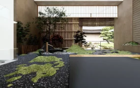 Indoor Zen Garden Room