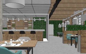 Loft Restaurant Design