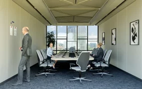 Minimalist Conference Room Design