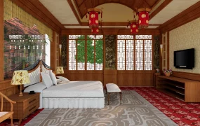 Traditional Chinese Bedroom