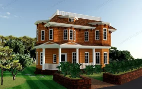 2 Story Victorian House