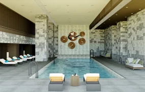 Luxury Hotel Indoor Swimming Pool