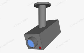 Ceiling Mounted CCTV Camera