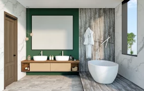 Farmhouse Bathroom Idea