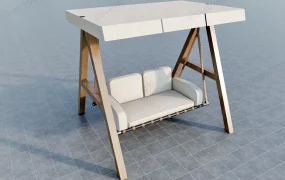 Porch Swing With Canopy