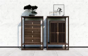 Antique Console Table With Storage