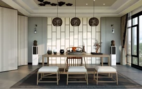Chinese Tea Room Design