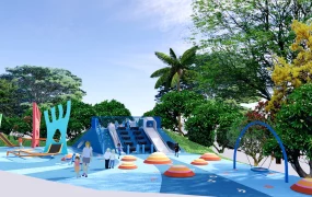 Outdoor Jungle Gym Playground