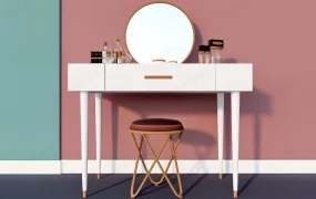 White Dressing Table