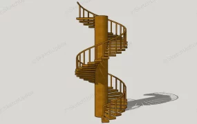 Spiral Staircase With Central Column
