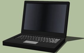 Black Laptop Computer