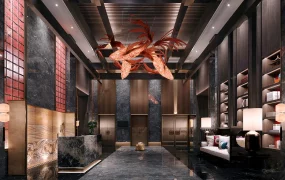 Luxury Clubhouse Reception