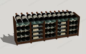 Low Profile Wine Rack