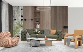 Modern Casual Living Room