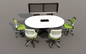 Small Meeting Room Table And Chairs