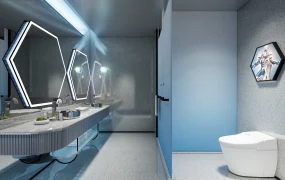 Esports Hotel Restroom