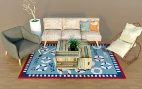 Rustic Living Room Set