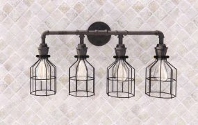 Industrial Pipe Wall Sconce