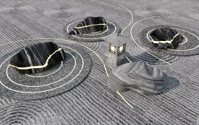 Japanese Zen Rock Garden Sand