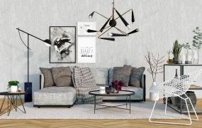 Industrial Modern Living Room Idea
