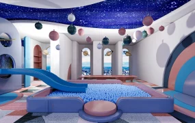Space Themed Indoor Playground