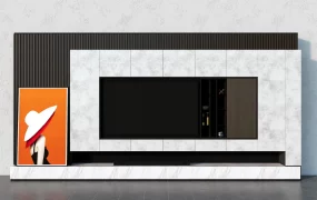 Living Room TV Wall