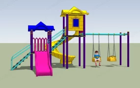 Swings And Slides Playset