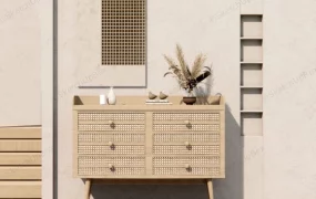 Entryway Console Cabinet