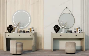 Dressing Tables With Mirror And Stool