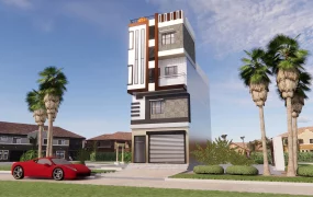Narrow Lot House