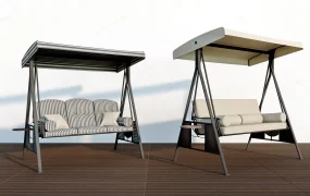 Porch Swing With Canopy