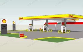 Shell Gas Station