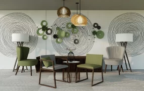 Minimalist Accent Chair Set