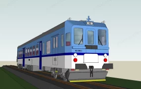 Vintage Diesel Engine Multiple Unit Carriage