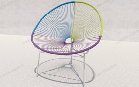Color Wire Chair