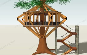 Treehouse Gazebo Design