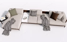 Contemporary Sofa Sectional With Chaise