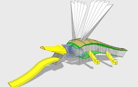 Insect Locust Playground Slide