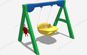 Outdoor Baby Swing Frame