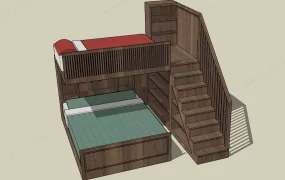 Wooden Bunk Beds