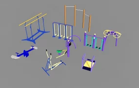 Adult Outdoor Exercise Equipment