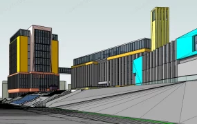 Modern Colorful Office Buildings