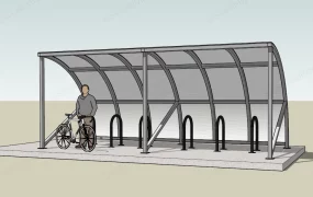 Public Bicycle Parking Shed