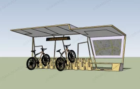 Urban Bicycle Shelter