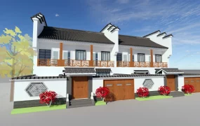 Chinese Village Houses