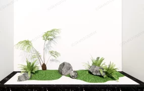 Mini Zen Garden Idea