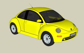 Volkswagen Beetle Yellow