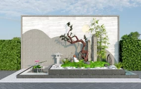 Landscape Water Feature Wall