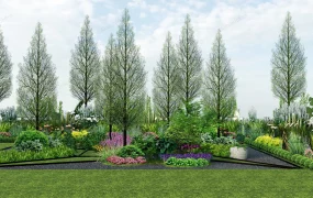 Patio Garden Design Idea