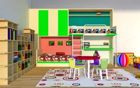 Colorful Kids Room